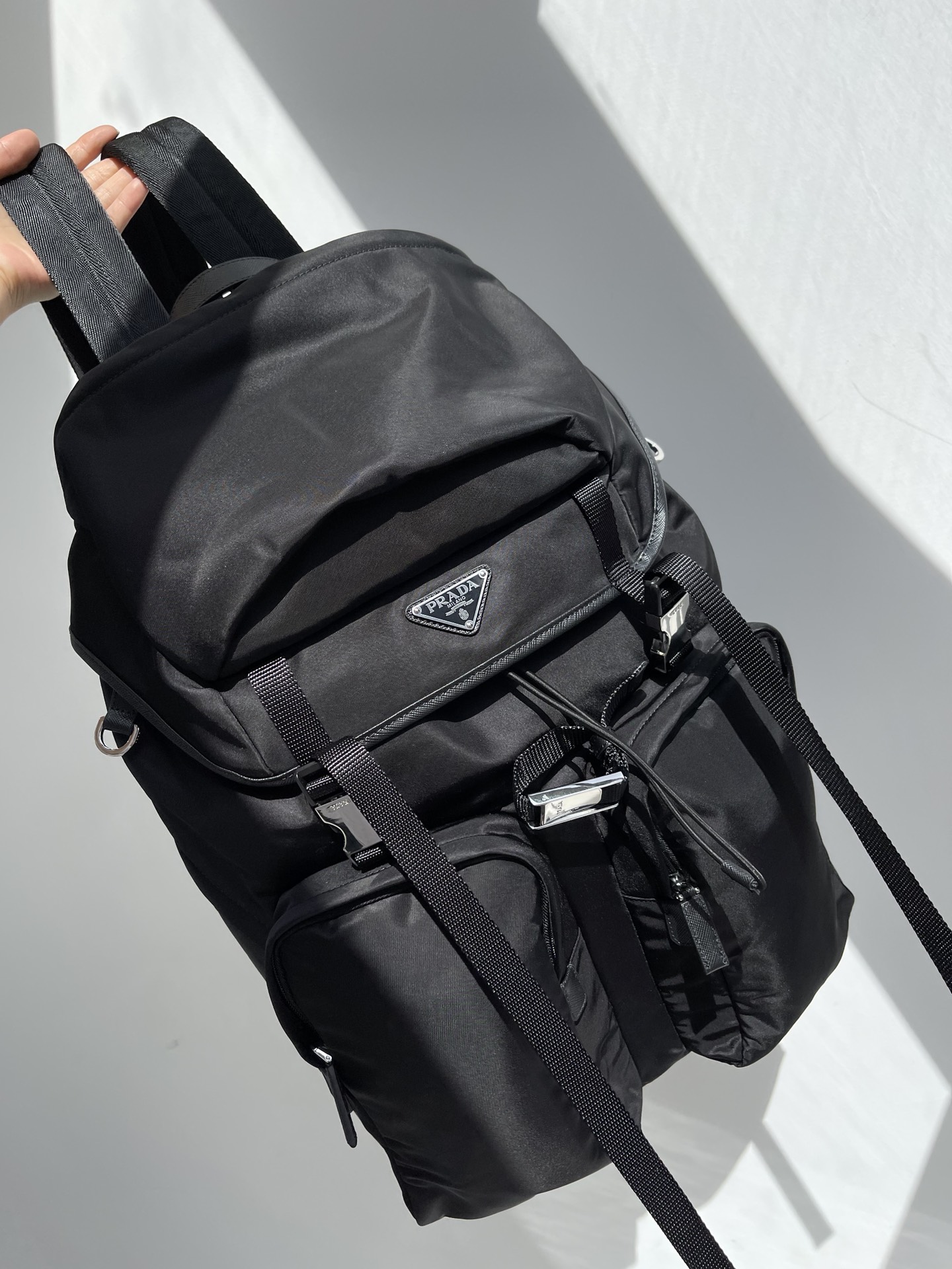 Technical pocket backpack